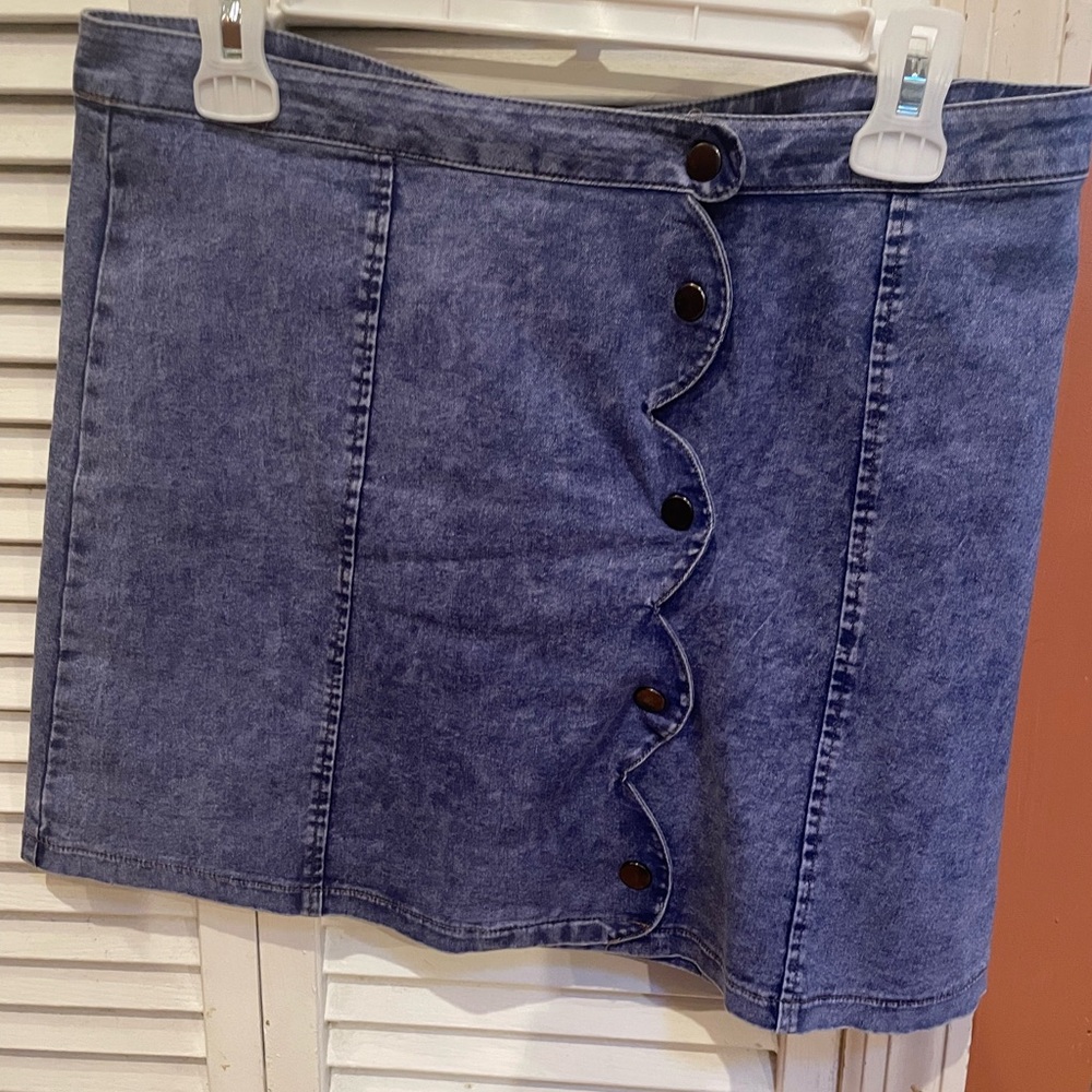 Denim skirt